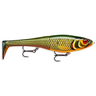 Immagine di Rapala Esca da Pesca Artificiale Spinning X Rap Peto di Simulazione Corpo ABS Coda Morbida PVC per Acqua Dolce Profondità Nuoto 0.5 1m 14cm/39g Prodotta in Estonia Scaled Roach