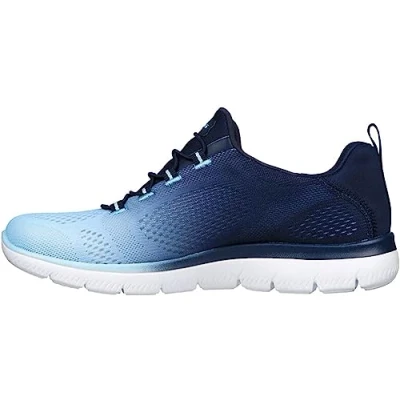 Immagine di Skechers 149536 Nvy, Sneaker Donna, Marineblau Hellblauer Netzbesatz, 35.5 EU