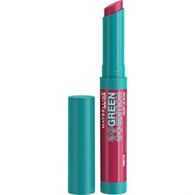 Immagine di Maybelline New York Green Edition Balmy LIP Blush Burrocacao, Donna, Taglia: 1.7 g, Midnight