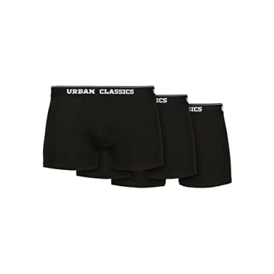 Immagine di Urban Classics Organic 3PACK Culotte, Uomo, Taglia: XXL, Black/black/black