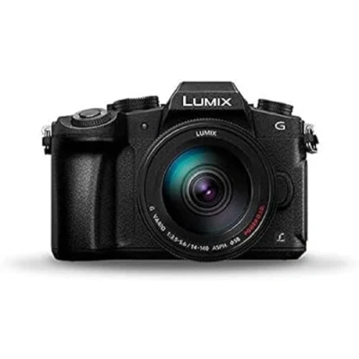 Immagine di Panasonic Lumix DMC G80HAEGK DSLM Macchina Fotografica, Sensore MOS 16MP, Modalità 4K, Sistema Dual Image Stabilizer a 5 assi, Post Focus, Focus Stacking, Obiettivo 14 140 mm Incluso, Nero