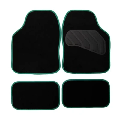 Immagine di Sakura SS5469 Tappetini per auto, Verde, Pastel, Set di 4