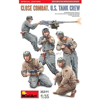Immagine di Miniart 1:35 Chiudi combattimento US Tank Crew (Spec Edition), MA35311