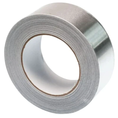 Immagine di Gocableties Nastro adesivo in alluminio 48 mm x 50 m Resistente ad acqua e calore Per sigillare, riparare ed isolare 1 rotolo