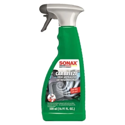 Immagine di SONAX SmokeEx Odour Killer + Fresh Spray (500 ml) rimuove in modo affidabile e duraturo odori fastidiosi sgradevoli dai tessuti Art. nr. 02922410