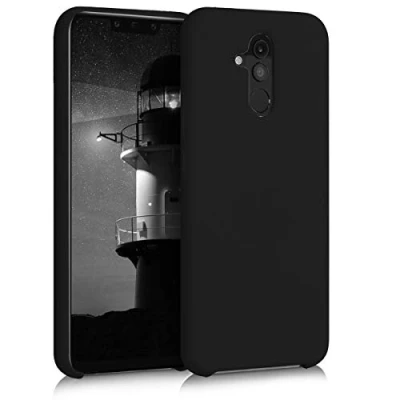Immagine di kwmobile Cover per Huawei Mate 20 Lite Custodia Back Case Smartphone in Silicone TPU Protezione Gommata nero