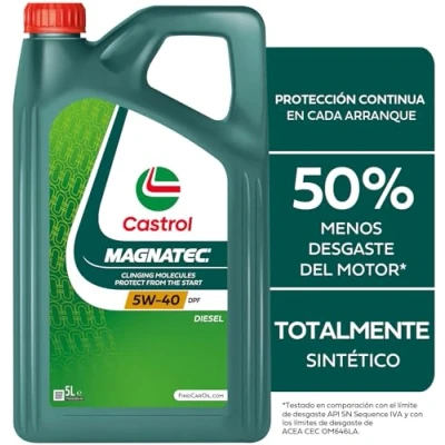 Immagine di Huile moteur CASTROL Magnatec 5W 40 DPF 5L