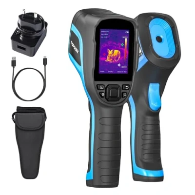 Immagine di TOPDON TC004 Lite Termocamera Infrarossi, Telecamera Termica Portatile con Risoluzione 240x180 IR e Durata Della Batteria di 15 ore Zoom 1x/2X/4X, Intervallo Temperatura da 20℃ a +550℃