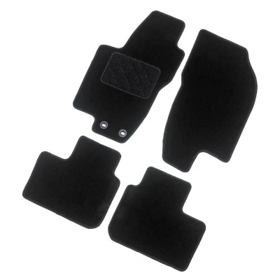 Immagine di AutoStyle TM CI550 Set tappetino Tessile anteriore e posteriore 4 nero