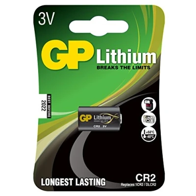 Immagine di CR2 Blister da 1 Batteria CR 2 al Litio GP Lithium Batterie di Alta Qualità Performance Elevate