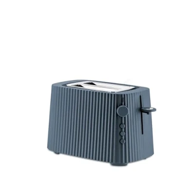 Immagine di Alessi Toaster Plissé Grey 6 settings Michele de Lucchi MDL08 G