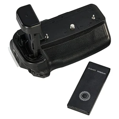 Immagine di DSTE BG R10RC Impugnatura per batteria e telecomando compatibile con Canon EOS R5 R5C R6 Mark II