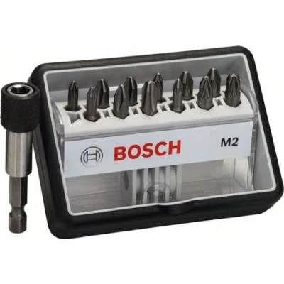 Immagine di Bosch Accessories Robust Line 2607002564 Kit inserti 13 parti Croce Phillips, Pozidriv