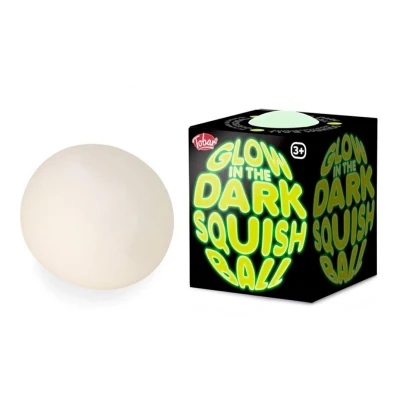 Immagine di Tobar 38439 Pallina da squish Glow In The Dark, 6 x cm, colori assortiti