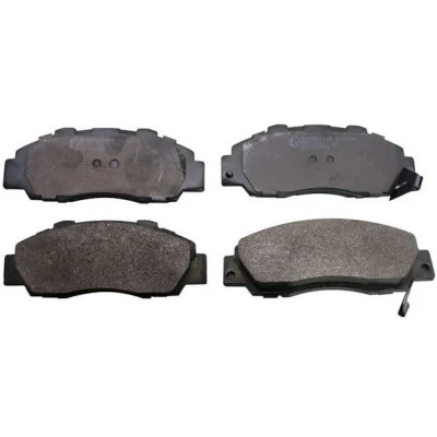 Immagine di DENCKERMANN B110294 Kit pastiglie freno Assale anteriore con segnalatore acustico usura HONDA: CIVIC 6 Hatchback, CR V 1, HR I