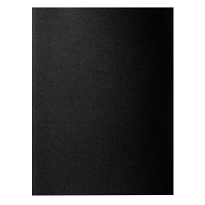 Immagine di EXACOMPTA 217118E Conf. 10 cart. semplici ROCK&#039;&#039;S Nero