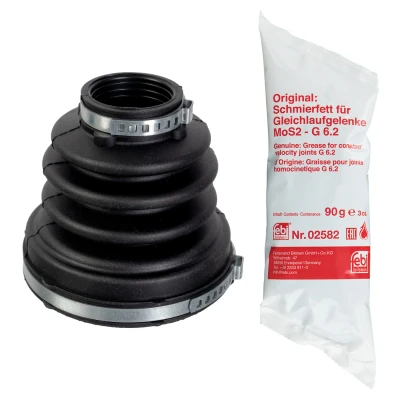 Immagine di FEBI BILSTEIN 177599 Soffietto sul lato del cambio, Assale anteriore Dx NBR (Nitrile Butadiene Caucciù) VOLVO: V50, V60 I, C30, FORD: MONDEO 4 Turnier