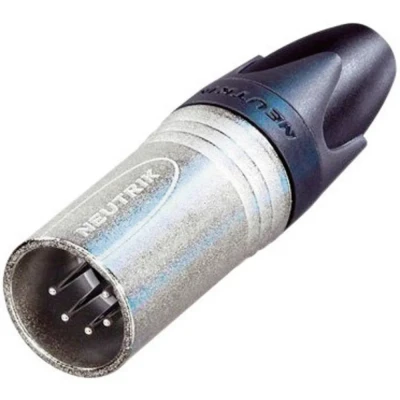 Immagine di Neutrik NC5MXX Connettore XLR Spina dritta Numero Poli (num): 5 Argento 1 pz.