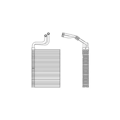 Immagine di DELPHI TSP0525197 Evaporatore Climatizzatore senza valvola d&#039;espansione BMW: 1 Hatchback, 3 Touring, Sedan
