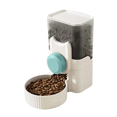 Immagine di Distributore automatico di cibo per coniglio, 1000 ml piccoli animali domestici, ideale conigli, furetti, gatti, uccelli