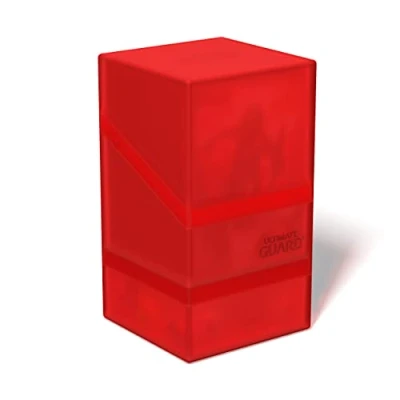 Immagine di Ultimate Guard UGD011279 Boulder&#039;n&#039;Tray 100+ Ruby Scatola per carte collezionabili