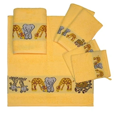 Immagine di Dyckhoff Mucca Set rtuch in Spugna, Cotone, Giallo, 36 x 26 10 cm