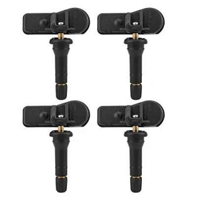 Immagine di 4 sensori di pressione pneumatici TPMS, sensore auto, controllo della dei pneumatici,