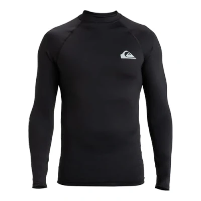 Immagine di Quiksilver Upf50 Ss S/SL Surf Tee per Uomo Anthracite XL
