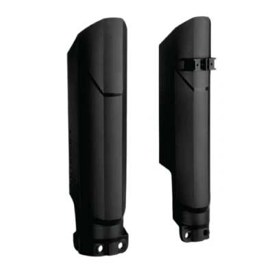 Immagine di POLISPORT 8399300003 Protezione forcella completamente avvolgente realizzata in plastica resistente compatible con motocicletas KTM, HUSQVARNA, GAS GAS, SHERCO en color Nero