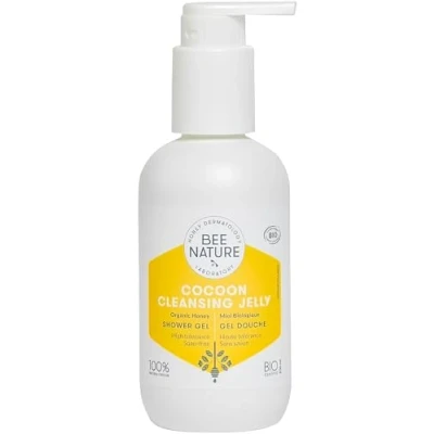 Immagine di Bee Nature Bagnoschiuma Nutriente ORGANIC HONEY Pulisce Delicatamente Idrata e Lenisce la Pelle Profumo Floreale di Miele 100% Naturale Senza Sapone 200ml
