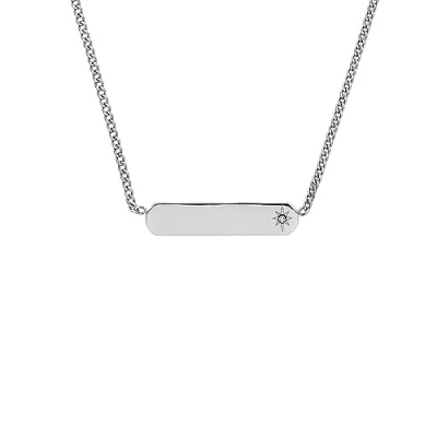 Immagine di Fossil Collana, Donna, Taglia: One Size, Silber