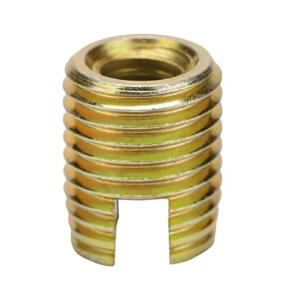 Immagine di Inserti filettati 20Pcs 302 Acciaio al carbonio autofilettanti Inserto filettato per viti Accessori di riparazione(Inner M2*0.4 Outer M4.5 * 0.5: 6mm / 0.2in)