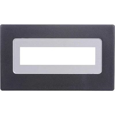 Immagine di H Tronic FR 216 Telaio anteriore Nero Adatto per (Display): Display LCD 16 x 2 (L A P) 91 53 20 mm Plastica