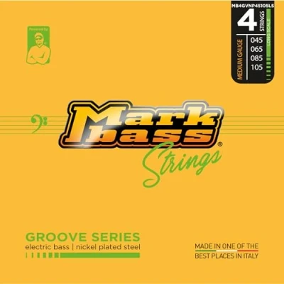 Immagine di Markbass Groove Series Strings 4s 45 105 Set di corde per basso a 4