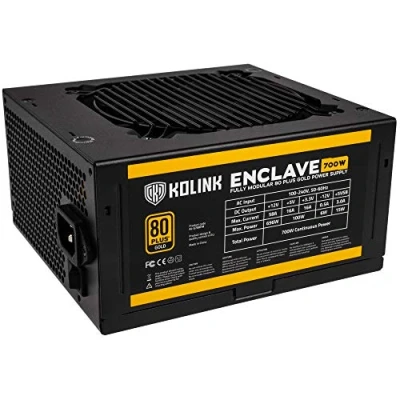 Immagine di Kolink Enclave Alimentatore per PC 700 W ATX 80PLUS® Gold