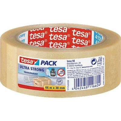 Immagine di tesa ULTRA STRONG 57174 00000 02 Nastro da imballo tesapack® Trasparente (L x L) 66 m 38 mm 1 pz.