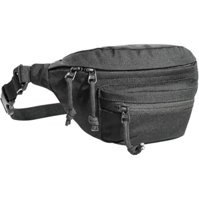 Immagine di Tasmanian Tiger TT Modular Hip Bag Marsupio tattico compatibile MOLLE come borsa EDC (Every Day Carry) a 3 scomparti, nero