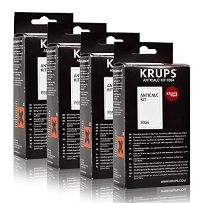 Immagine di Krups Anticalc Kit*F054, Decalcificante Macchine del Caffè, Accessori, 4 Pezzi