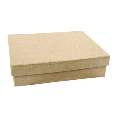 Immagine di Decopatch BT038C 1 supporto in cartapesta marrone 11,5x8,5x3,2 cm, scatola rettangolare