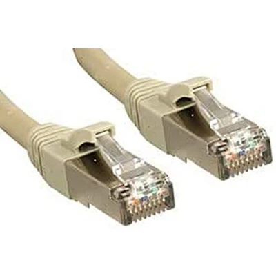 Immagine di LINDY 45590 RJ45 cavo di rete, patch CAT 6 S/FTP 30.00 m Grigio con protezione 1 pz.