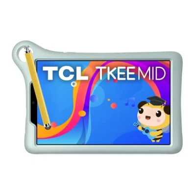 Immagine di TCL Tkee Mid 4G Tablet per bambini, Display da 8&quot; HD Eyesafe, Morbia custodia protettiva e penna bambini inclusi in confezione, Batteria 4080 mAh, Android 11, Ethereal Sky [Italia]
