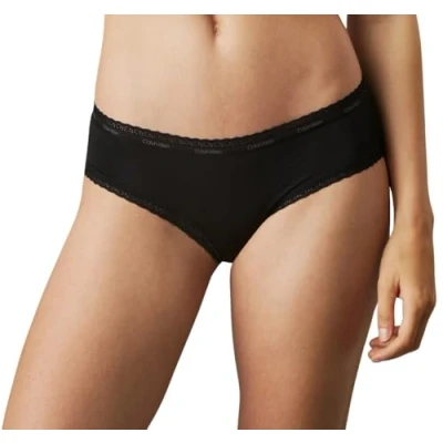 Immagine di Calvin Klein Hipster Donna Cotone Elasticizzato, Nero (Black), XL