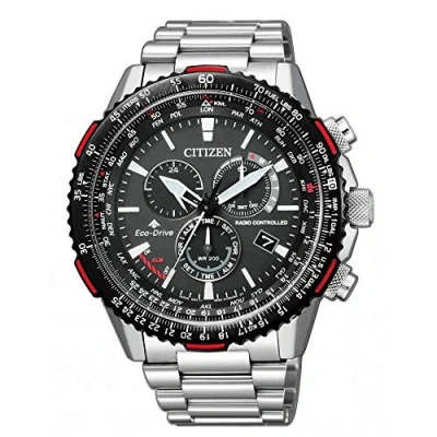 Immagine di Citizen Orologio Cronografo Eco Drive Uomini con Cinturino in Acciaio Inossidabile CB5001 57E