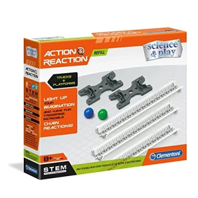 Immagine di Clementoni 19117G Galileo Action &amp; Reaction Rampe e rampe, multicolore