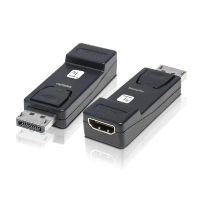 Immagine di Techly 109337 Adattatore Convertitore da DisplayPort DP 1.2 a HDMI 4K 30Hz Nero