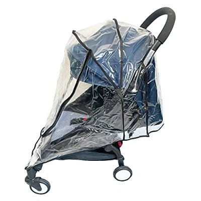 Immagine di Brogtorl accessori passeggini parapioggia e paravento, copripioggia, copripolvere, copertura impermeabile compatibile con Babyzen YOYO