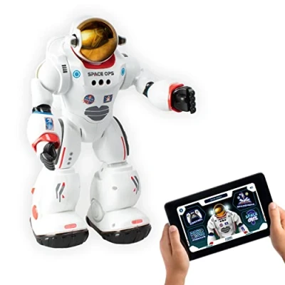 Immagine di Xtrem Bots Charlie Robot Bambini Astronauta Programmabile e Interattivo con App Giocattolo 7 Anni o più per