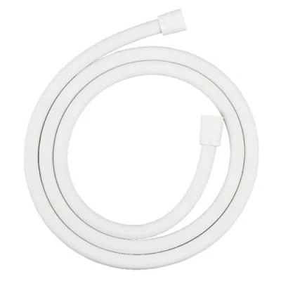 Immagine di Tubo flessibile o per doccia in PVC colore bianco perla 1,5 m