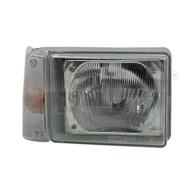 Immagine di TYC 20 6083 15 2 Fari Dx R2 (Bilux), H4 bianco per veicolo circolazione FIAT: Panda I Hatchback