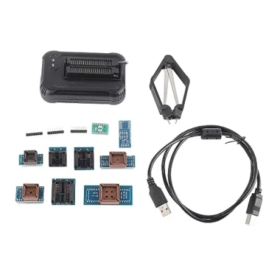Immagine di zerone programmatore Universale USB per eeprom tl866ii Plus, 10 Adattatori Flash ad alte prestazioni 8051 AVR MCU